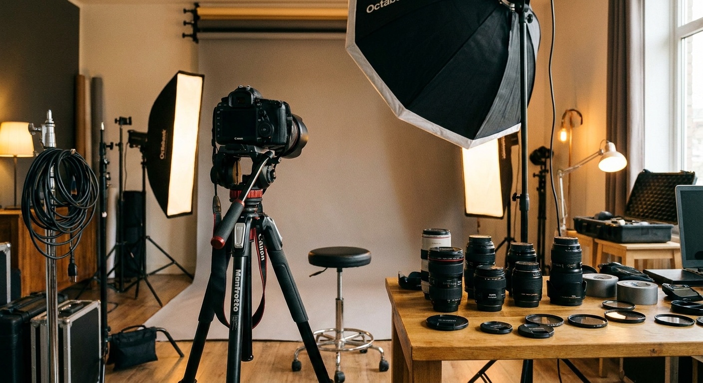 Pregătirea unui proiect de fotografie comercială